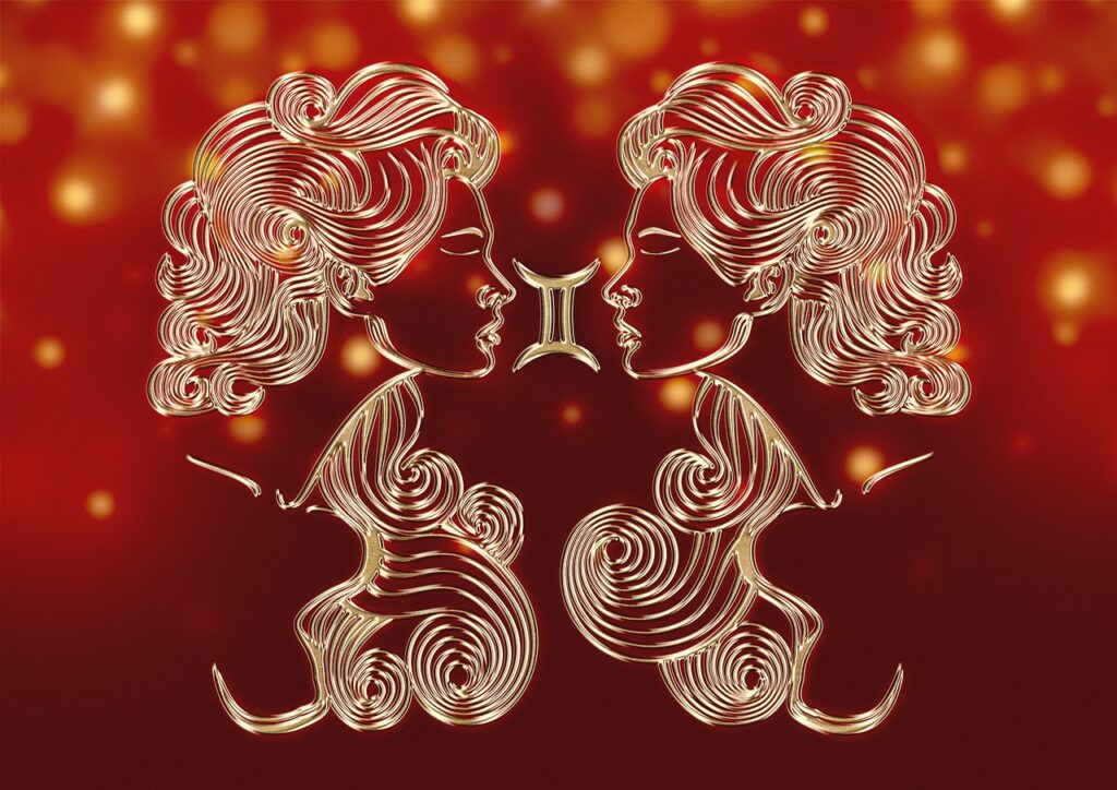 Gemini Zodiac Sign Symbol Twins  - Darkmoon_Art / Pixabay